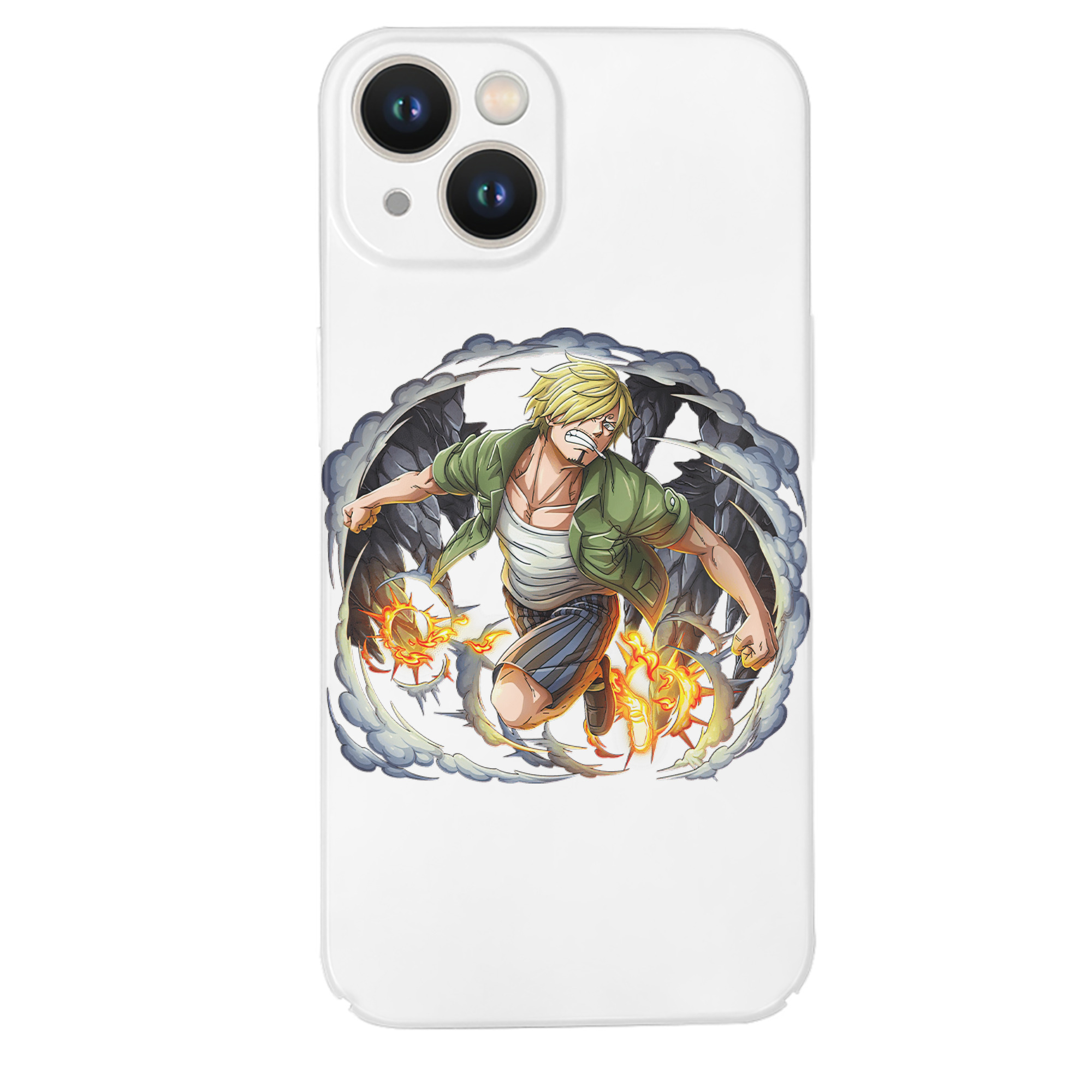 （画像用） ワンピース サンジ ONE PIECE Sanji 【iPhone 14シリーズ対応】ハードケース